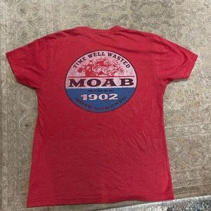 Red Moab t shirt
